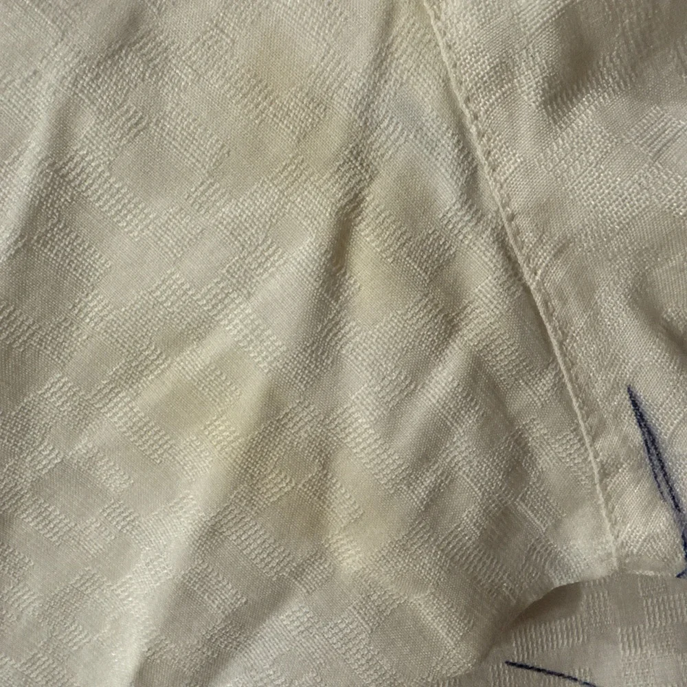 Vintage Hook‎ & Tackle Marlin Fishing Shirt Men's L Silk Cotton Blend